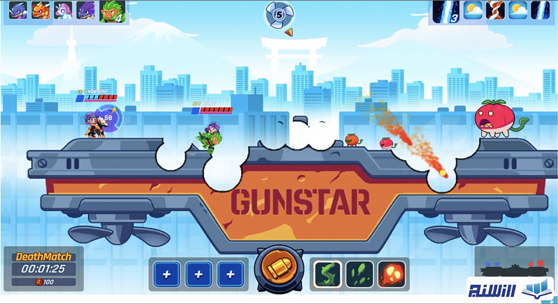 ویژگی های بازی Gunstar